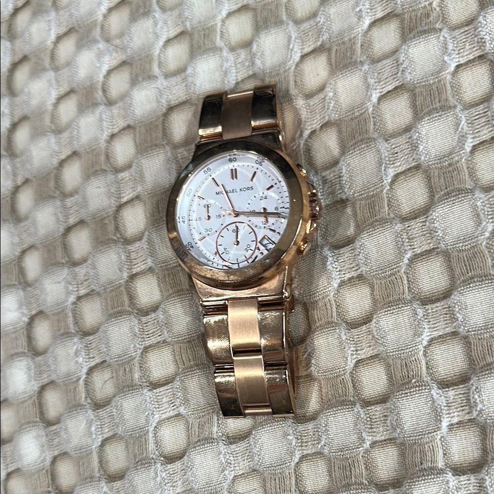 Michael Kors Metallic Rose Timepiece